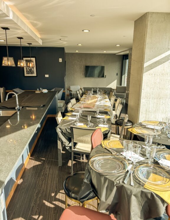 host a birthday dinner by yourself