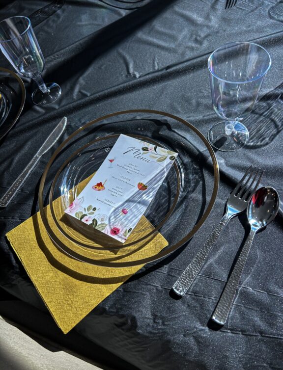 host a birthday dinner by yourself