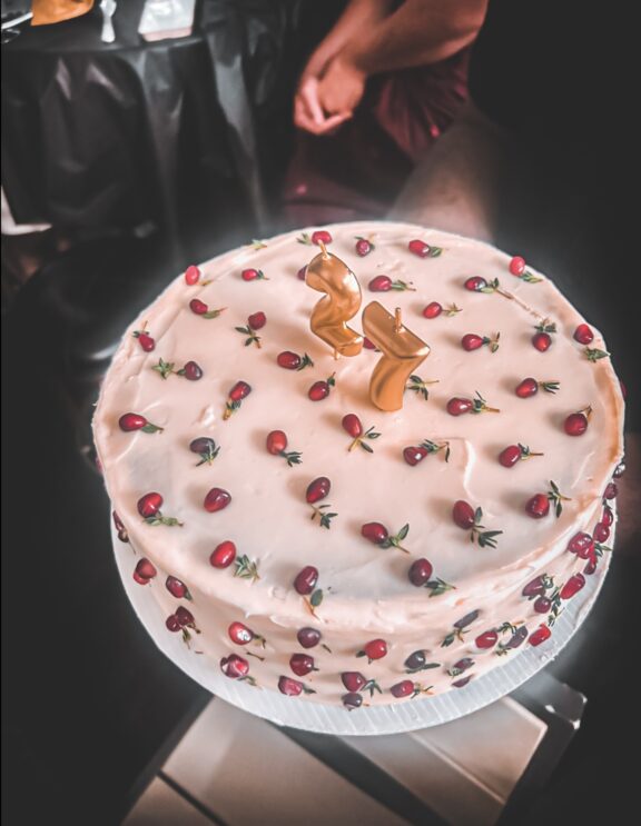 host a birthday dinner by yourself