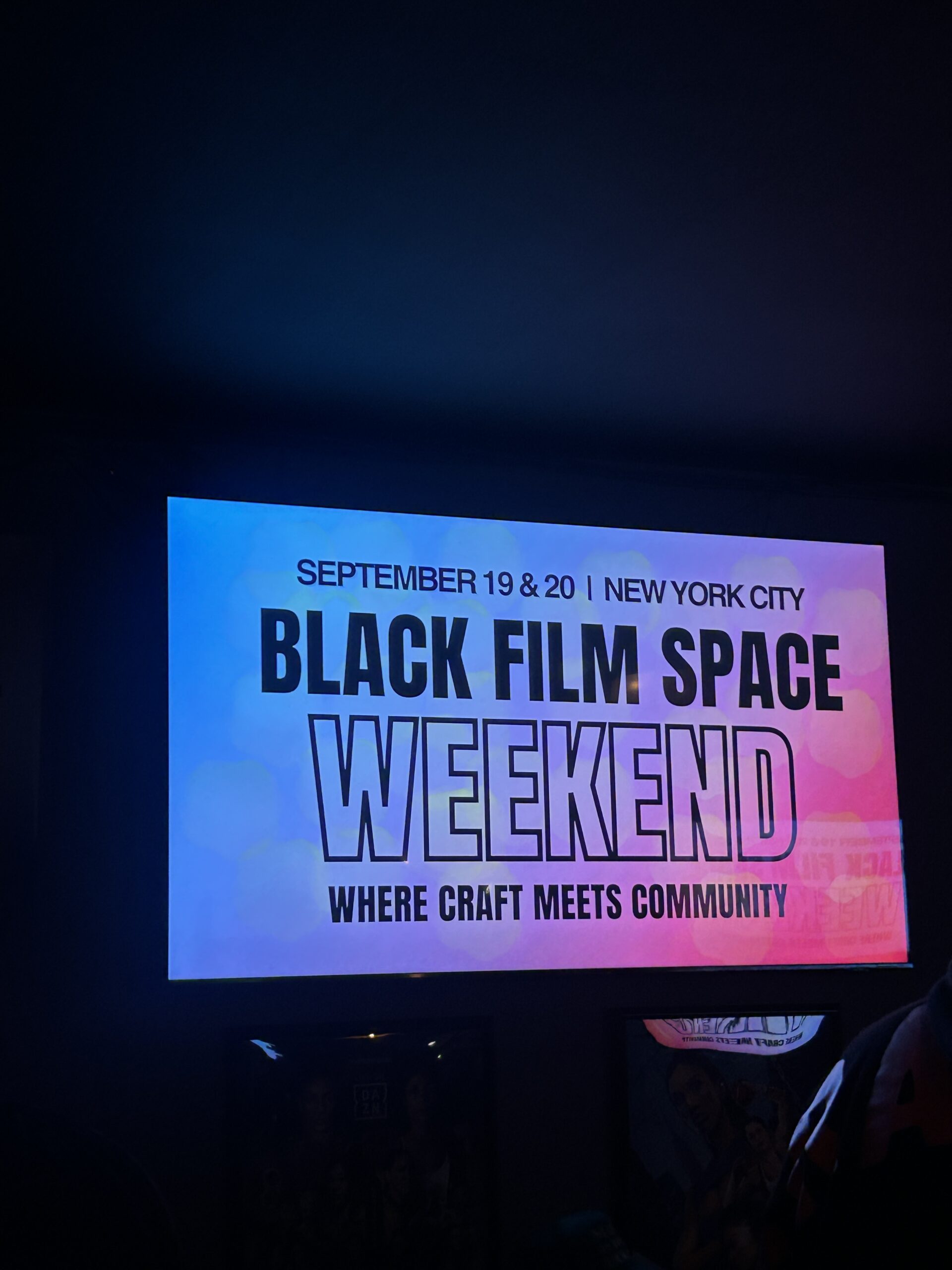 Why Aspiring Filmmakers Must Attend Black Film Space Weekend
