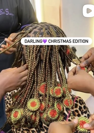 creative braids in Lagos