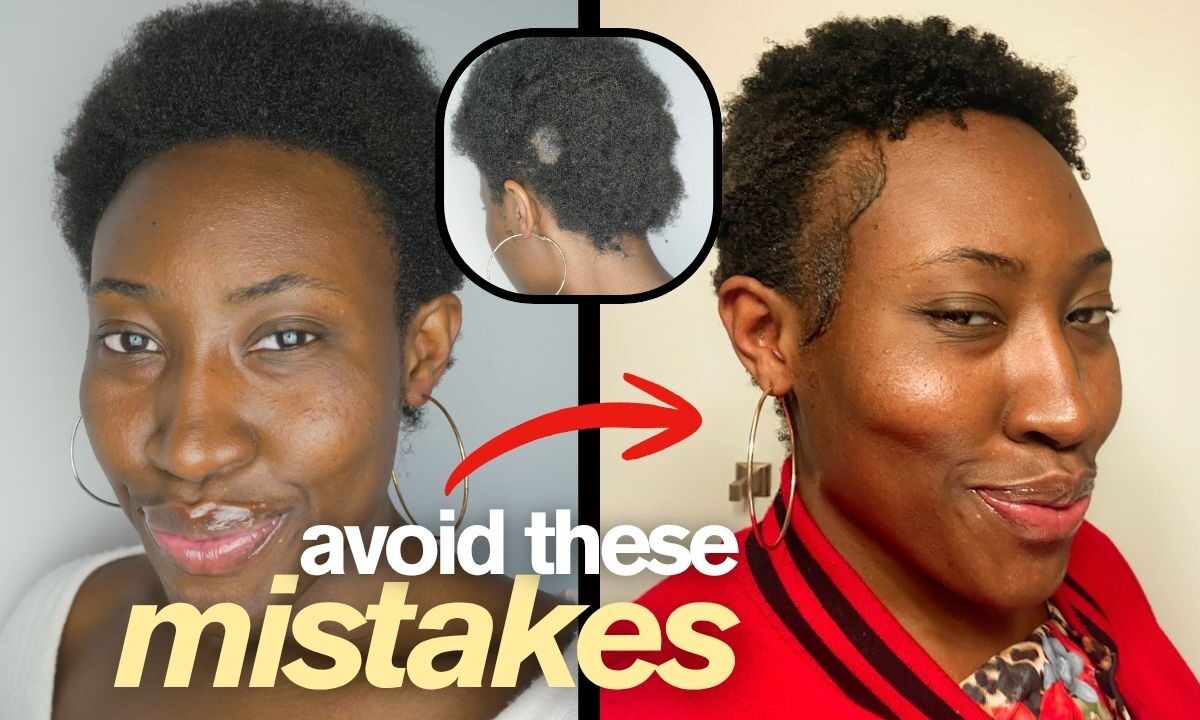 wash & go for type 4 afro with alopecia | hair as art ep. 15