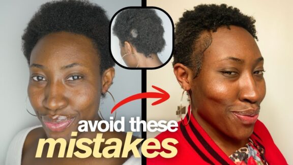 wash & go for type 4 afro with alopecia | hair as art ep. 15