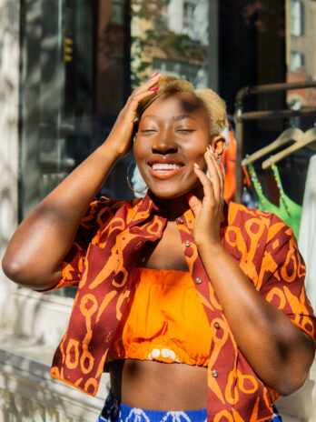 maintaining my blonde type 4 afro  | hair as art ep 17